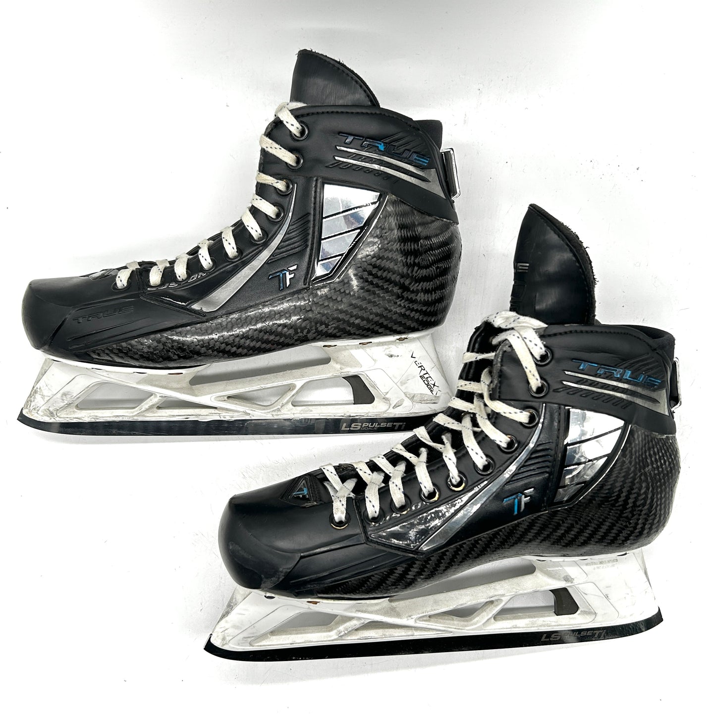 TRUE Pro Custom - Used NHL Pro Stock Goalie Skates - Spencer Martin - Size 9.5
